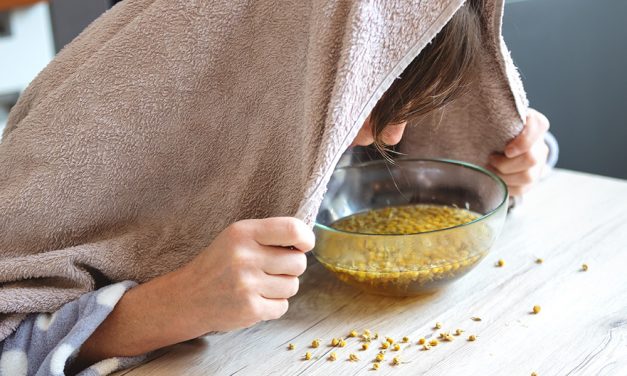 Mit Kräutern und Dampf gegen Halsschmerzen